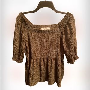 Loft Womens Olive green size L blouse